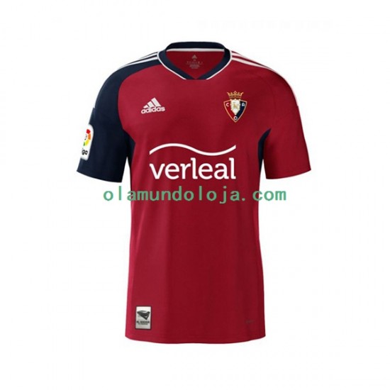 Camisola CA Osasuna Homem Equipamento Primeiro 2022-2023 Manga Curta